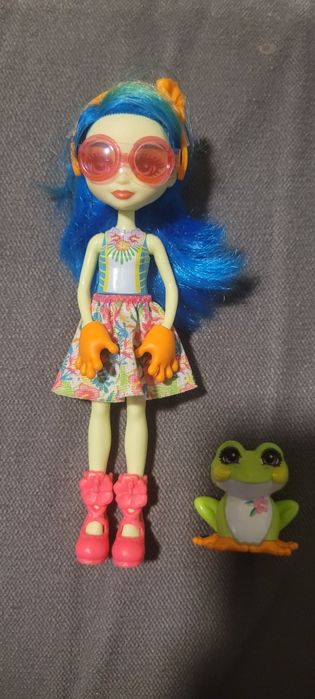 Lalka Enchantimals Tamika z żabą