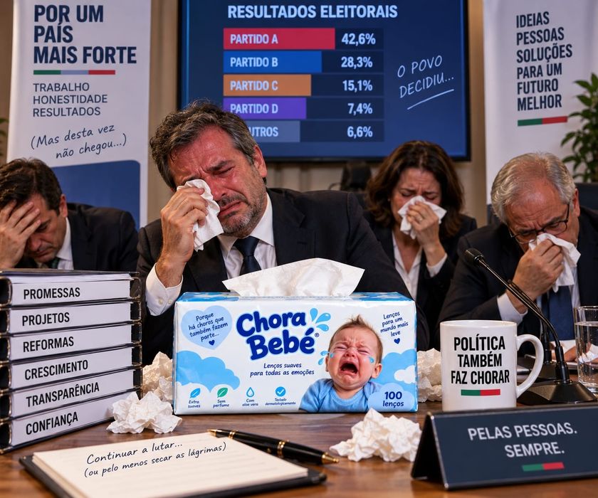 Lenços Chora Bebé para o que perdeu