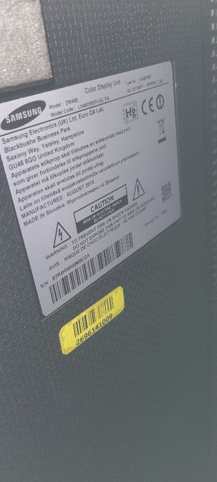 Monitor Samsung DM48E