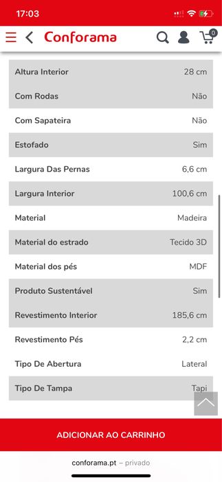 Sommier Lateral Conforama 105x190