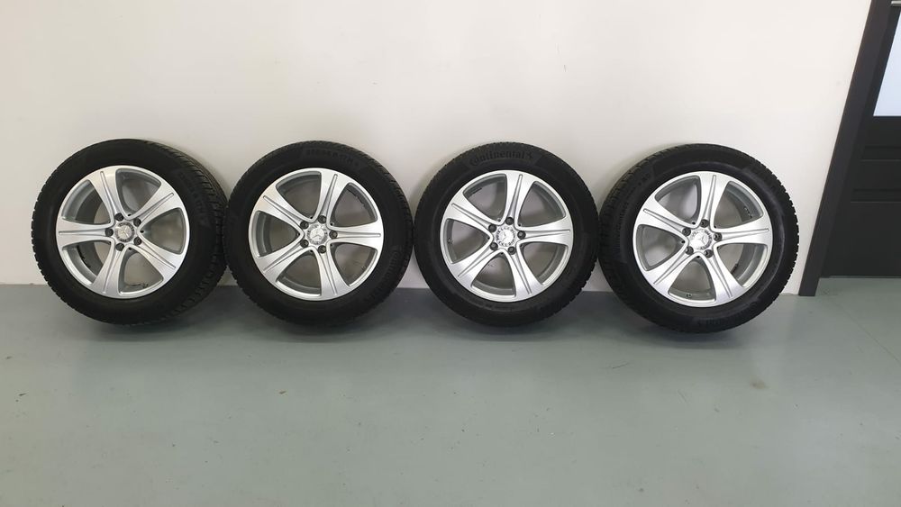 Alufelgi R 17 plus opony 225 / 55 zimowe Mercedes
