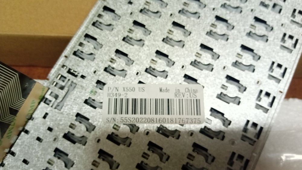 Teclado para portátil ASUS X5550