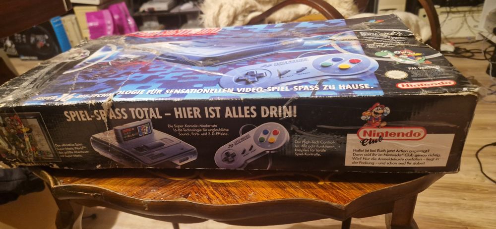 Nintendo Snes Box komplet