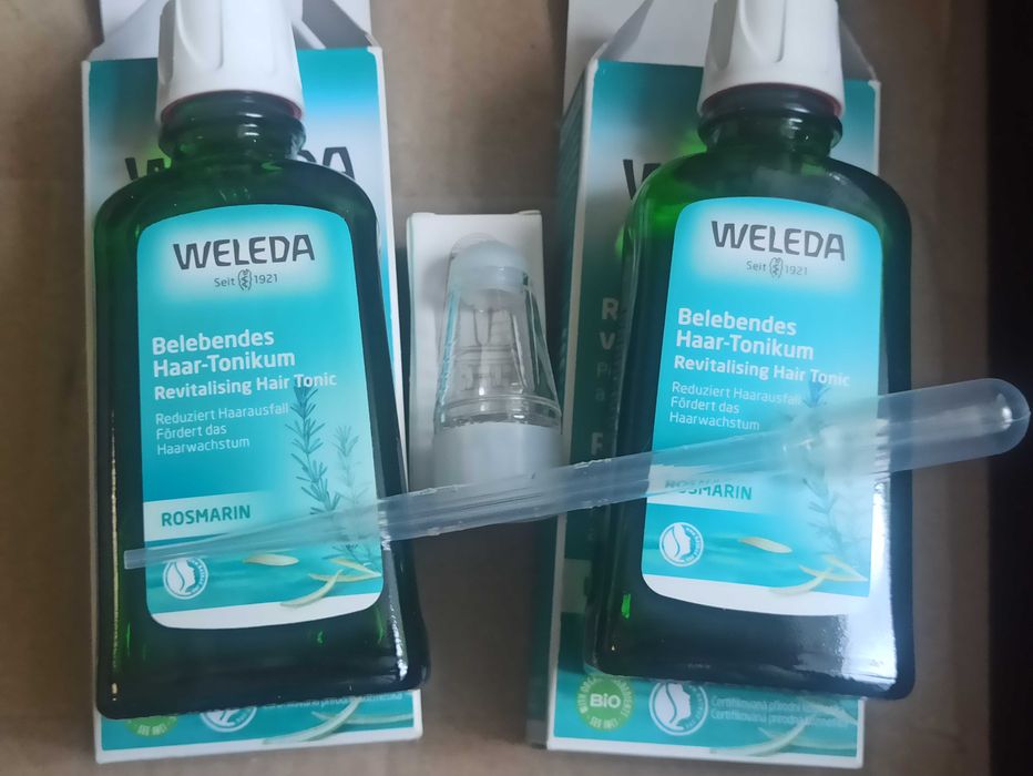 Weleda rosemary tonic+апликатор+пипетка (в подарок)