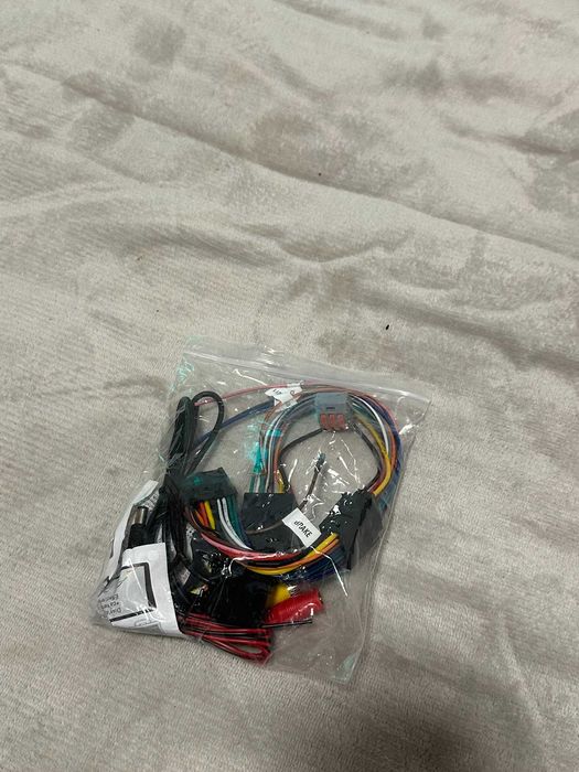 Rádio 1 Din com Carplay/Android Auto sem fio (novo)