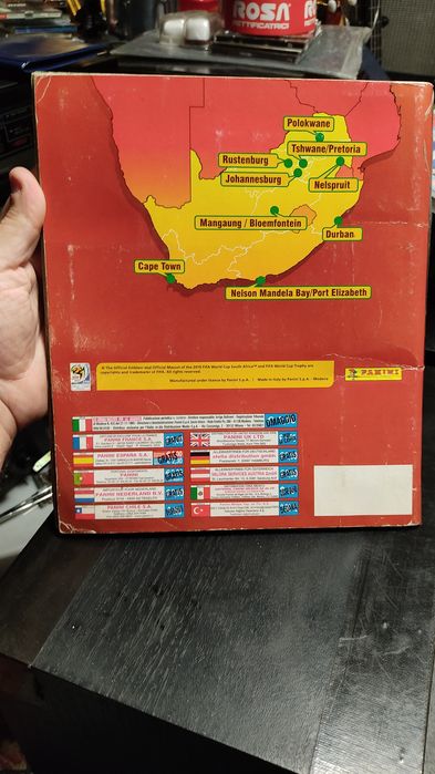 Mundial 2010 caderneta Panini completa