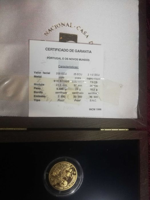 Lote numismatica ouro porto