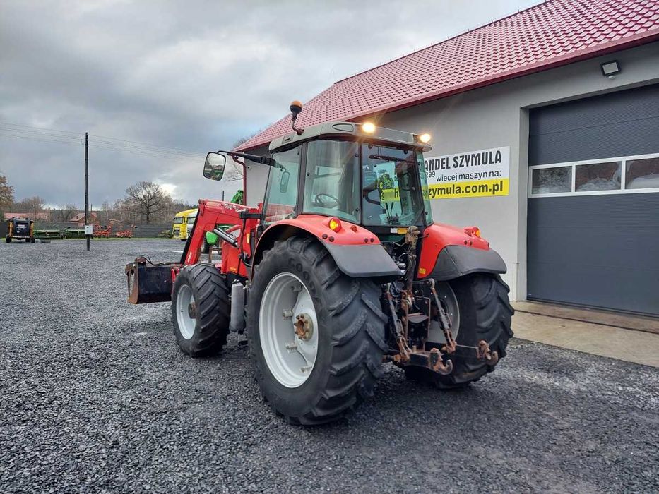MASSEY FERGUSON 5475, MIĘKKA OŚ, TUZ, ładowacz + krokodyl