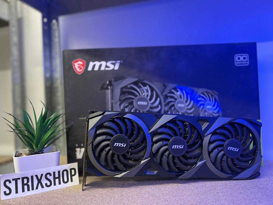 Відеокарта MSI GeForce RTX 3070 VENTUS 3X OC Б/в + Гарантія 3 місяці