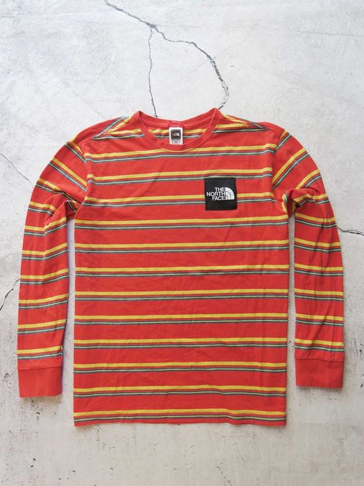 The North Face cienka bluza longsleeve w paski M/L