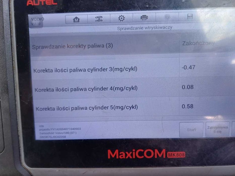 części do volvo s80 ii