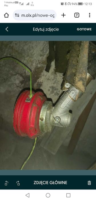 Gaźnik silnik kosa nac podkaszarka spalinowa na części lub w całości