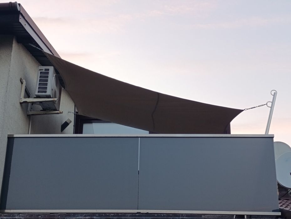 Żagiel przeciwsłoneczny duży wodoodporny firmy Sunshade