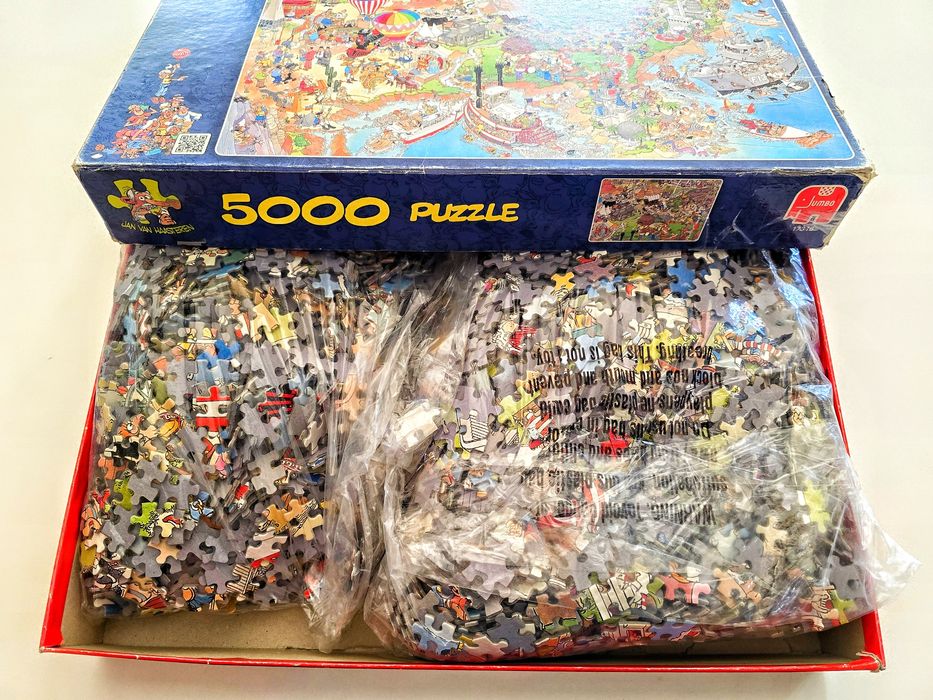 UNIKAT z 1995r 5000 elementów. Jan van haasteren puzzle