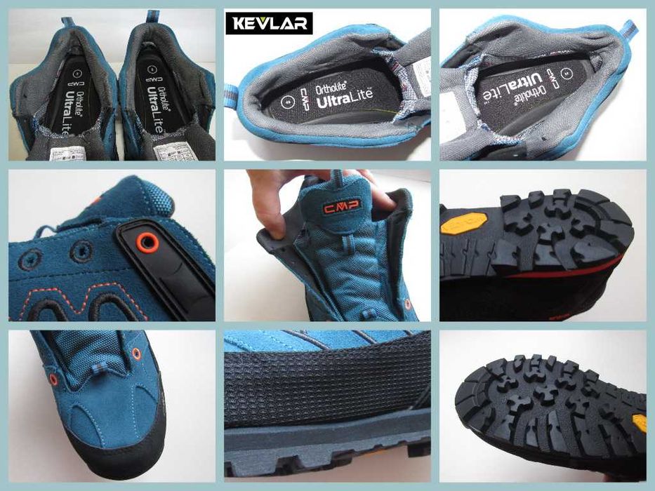 Полуботинки мембранные CMP Moon Low WaterProof Vibram р. 44 (28.5см)