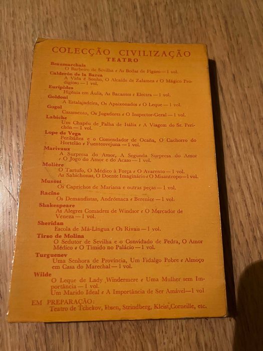 TEATRO DE MARIVAUX     a surpresa do amor    o jogo do amor e do acaso