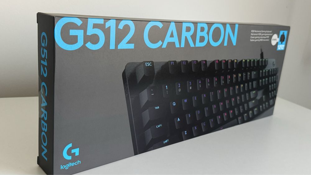 Ігрова механічна дротова клавіатура Logitech G512 Carbon RGB