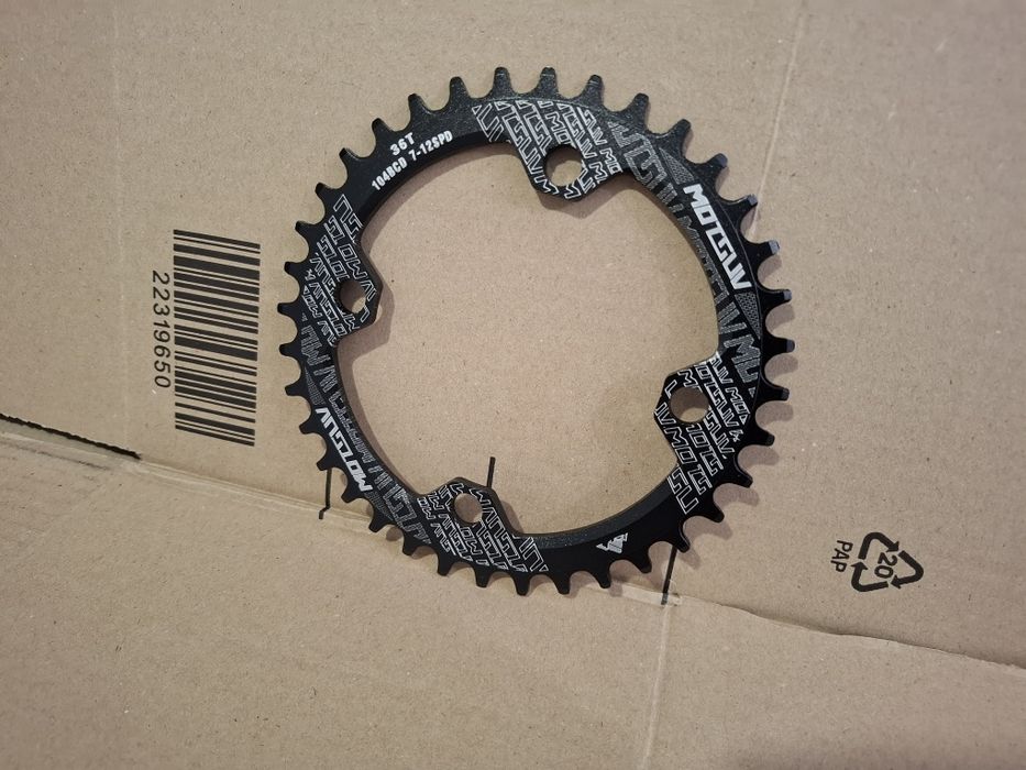 ВЕЛОсипедная звезда неспадайка Narrow Wide 36; 38; 42; 46Т; BCD: 104мм