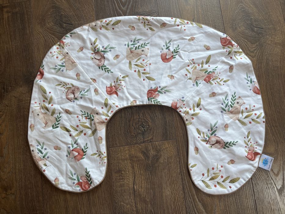 Dwie poszewki do poduszki do karmienia rogala Cuddle Dreams nowe