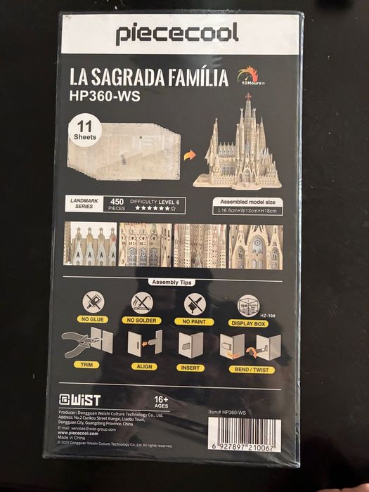 La sagrada Família Piececool