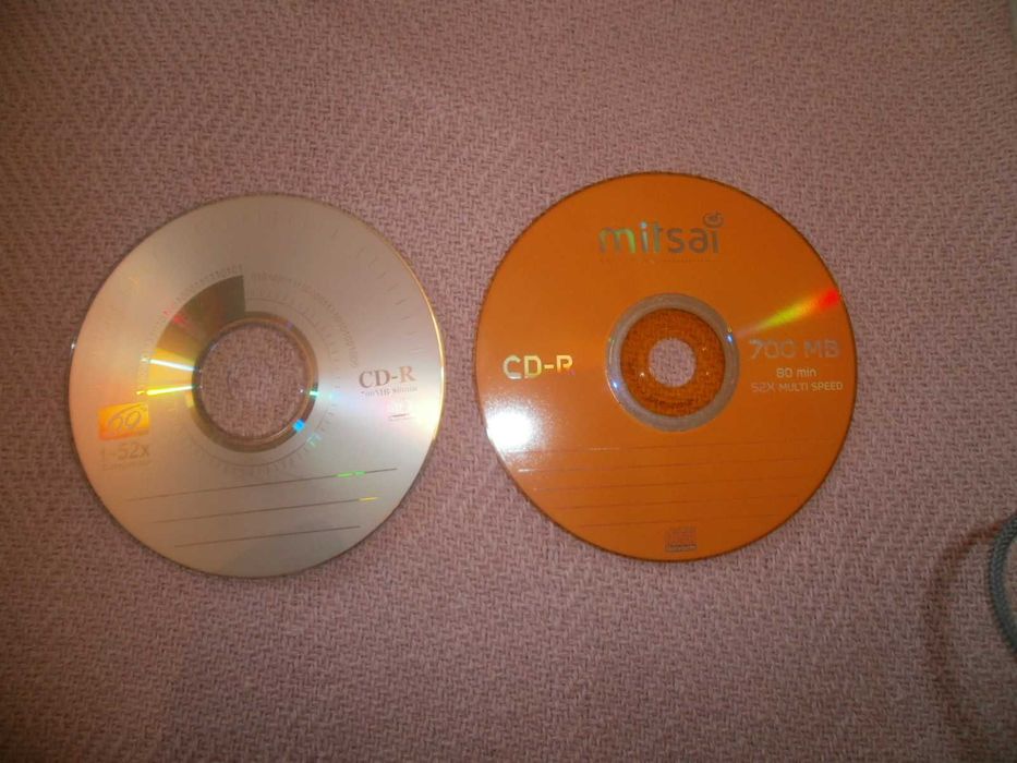 CD'S + DVD's para gravação