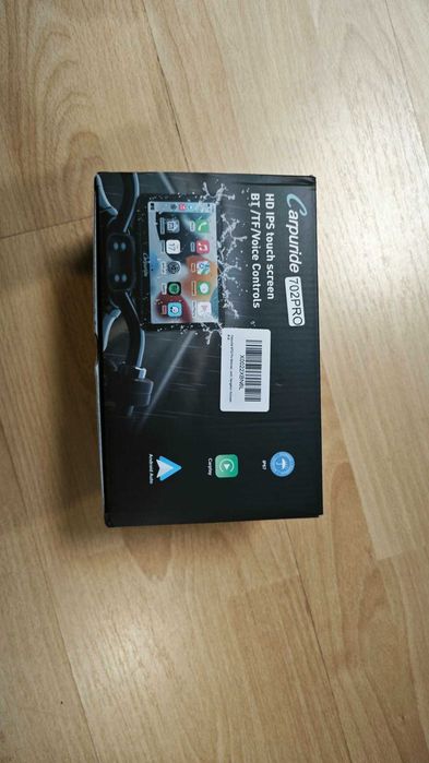 Carpuride W702 Pro para mota (ecrã de 7 polegadas com Apple CarPlay e Android Auto sem fios)
