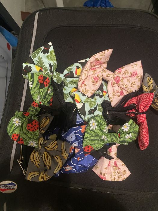 Bandana e laços para cães