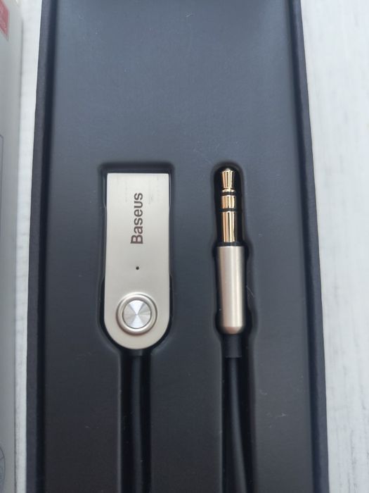 Adapter USB Baseus BA01 Bluetooth 5.0 – AUX 3.5 mm do auta / głośniki