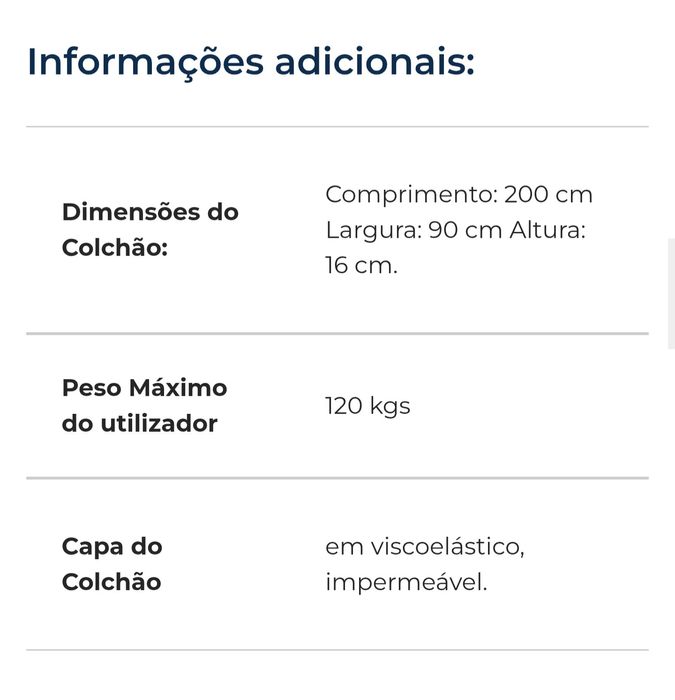 Colchão Anti-Escaras Viscoelástico