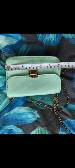 Mini torebka- miętowa