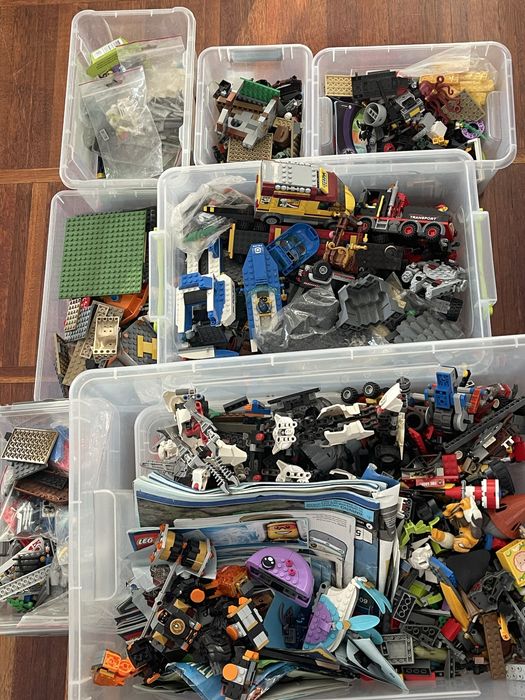 Mix klocków LEGO