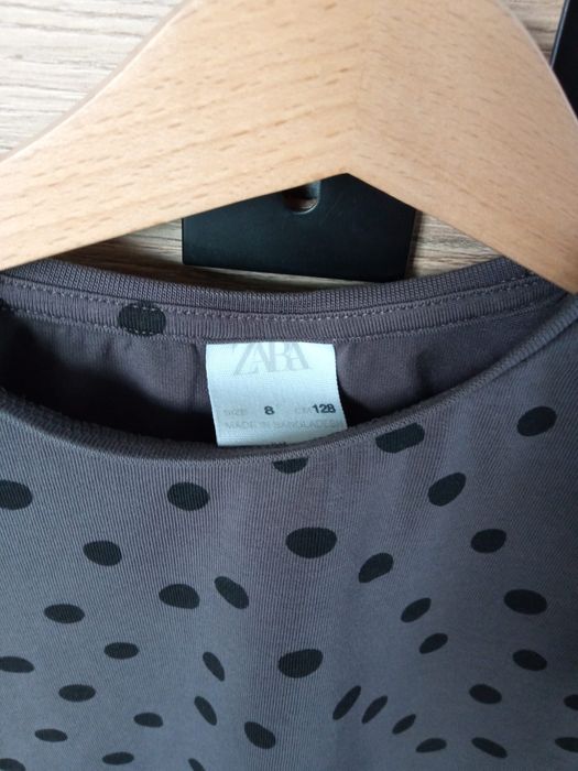 Longslave Zara z printem w kropki 128