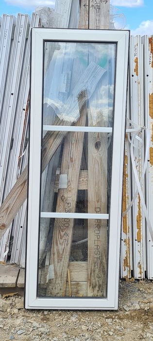 OKNA KacprzaK Witryna 48x137 FIX Używany PCV Plastikowy Lider Okna OLX