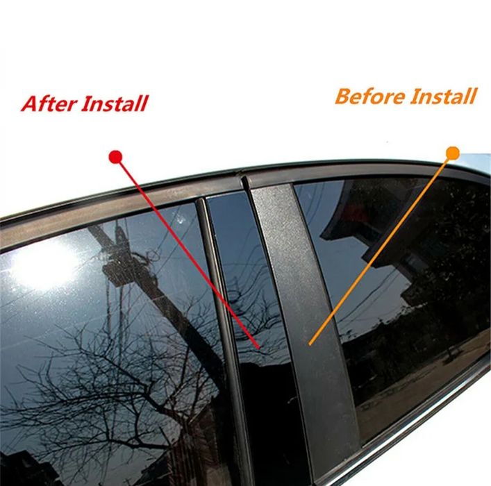Молдинги  Honda Fit 2008-2013