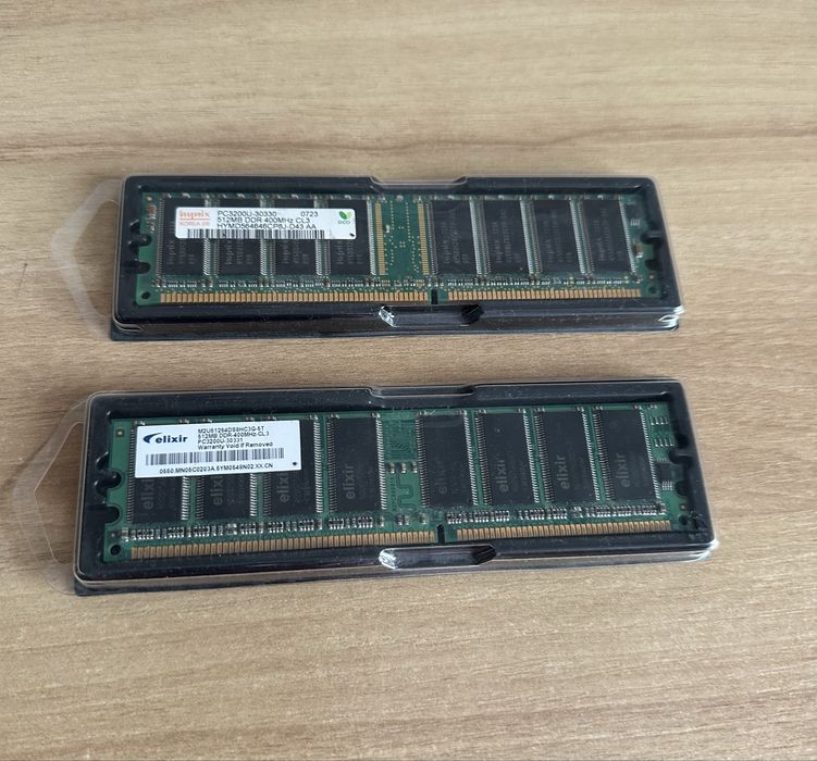 Оперативна памʼять Hynix Elixir DDR Oперативная память планки