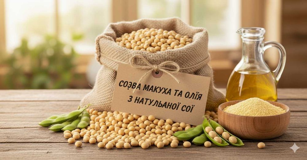 соєва макуха від виробника