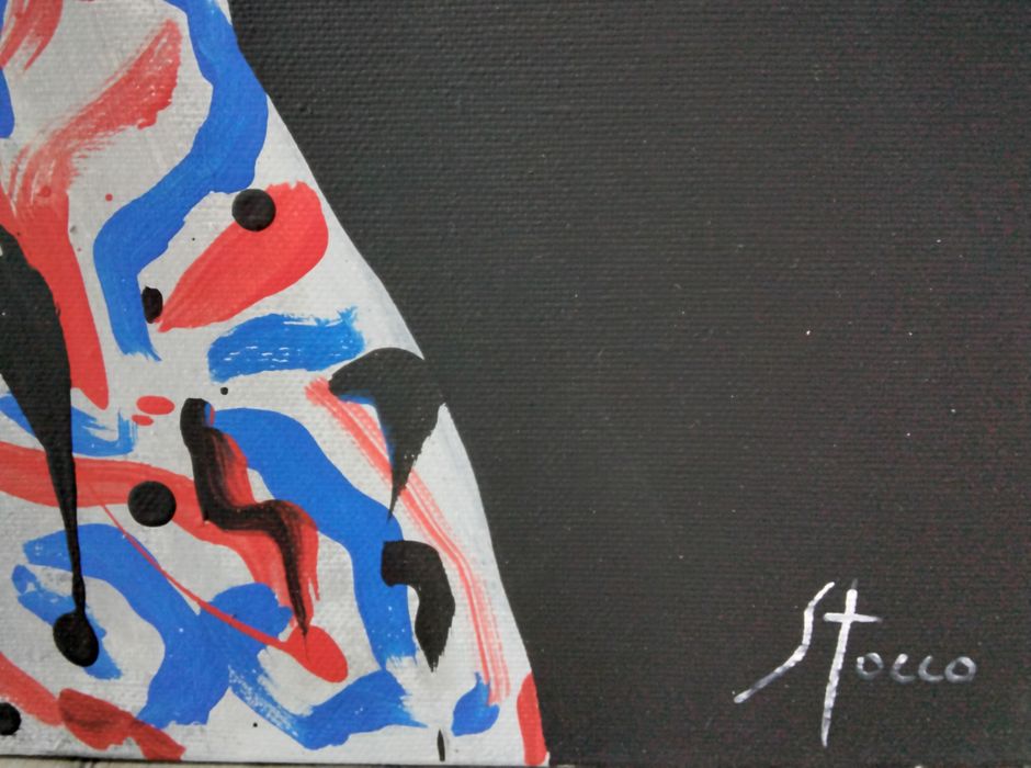 Pintura Giorgio Stocco - Un corpo dipinto n.3