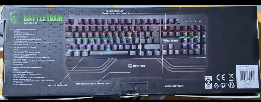 Teclado Gaming Battletron