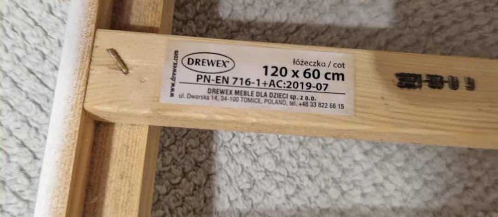 Łóżeczko niemowlęce