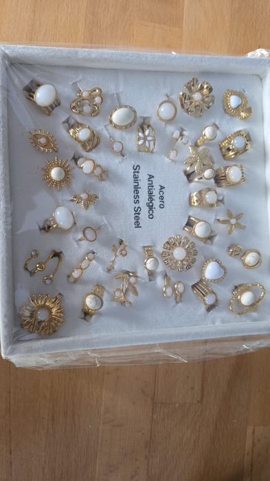 Caixa de aneis ajustáveis