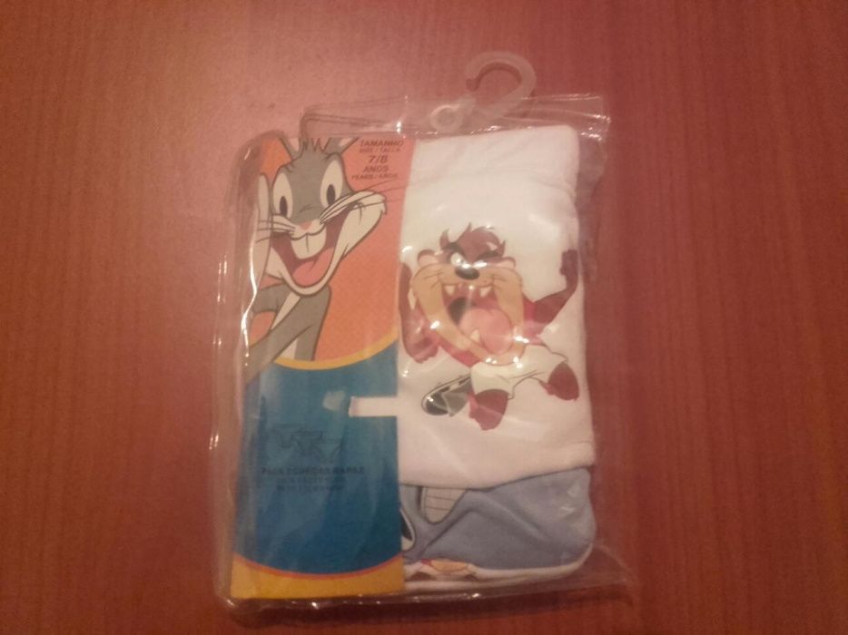 Pack cuecas criança novas Looney Tunes