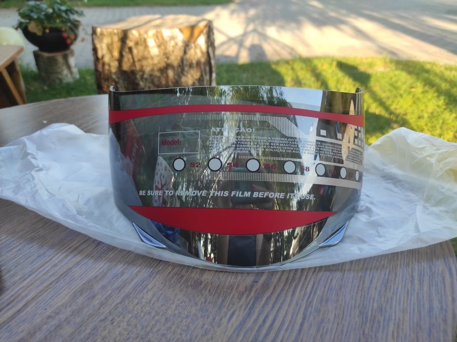 Szybka do kasku - NOWA