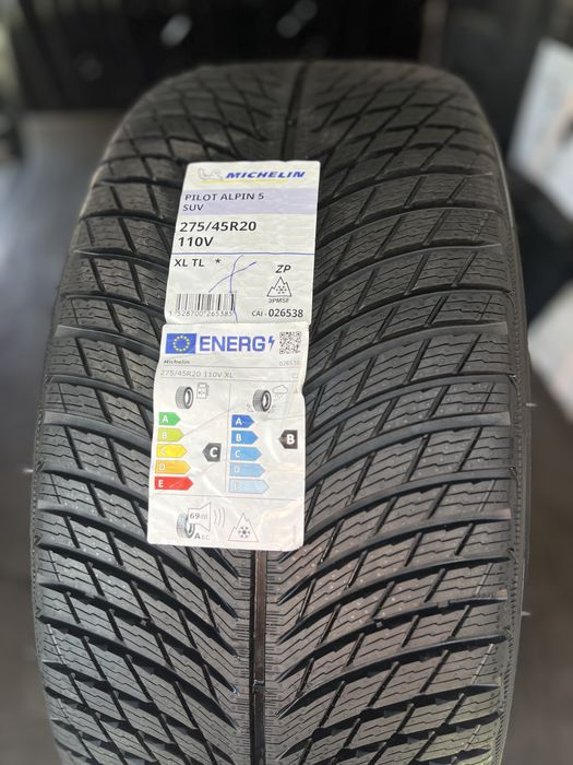275/45/20 Michelin Pilot Alpin PA5 SUV 275/45 R20 110V Run Flat *