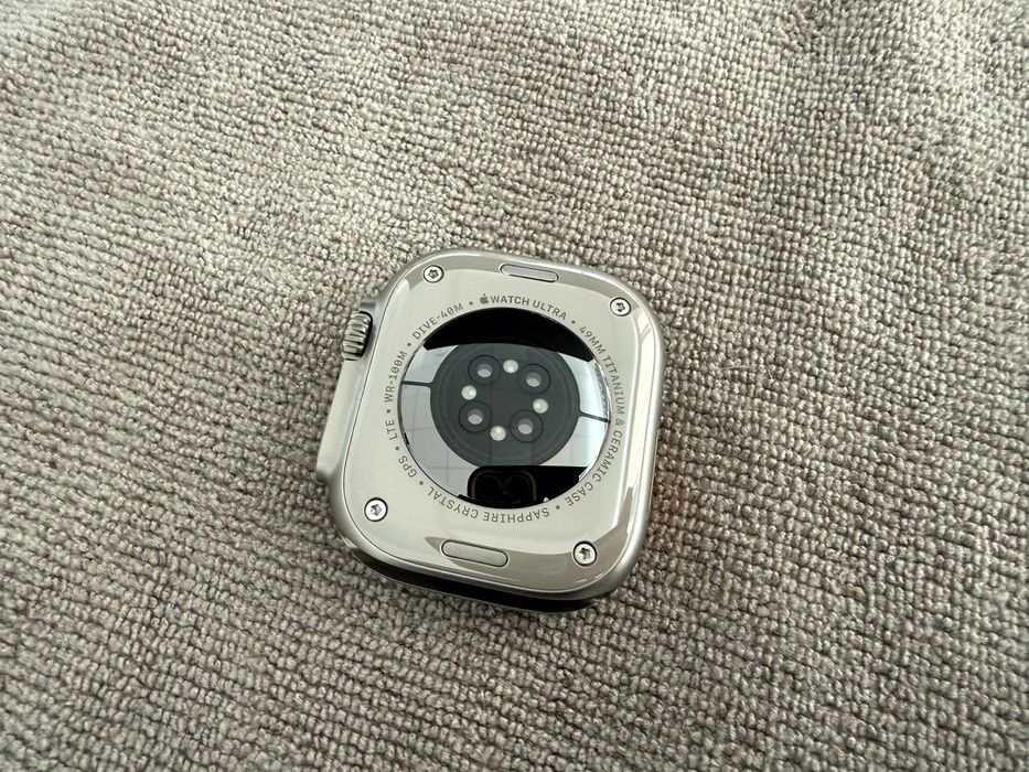 Apple Watch Ultra 1 generacji 91% / Świetny stan / 3 paski, Trail Loop