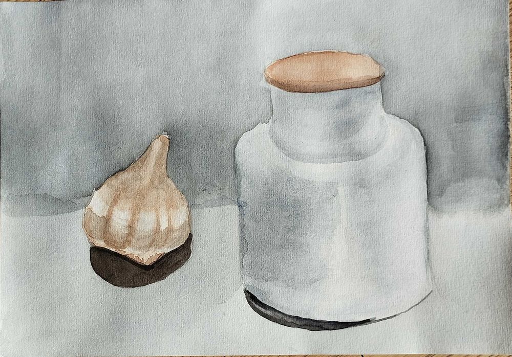 Akwarela, obraz do oprawy ZBAN