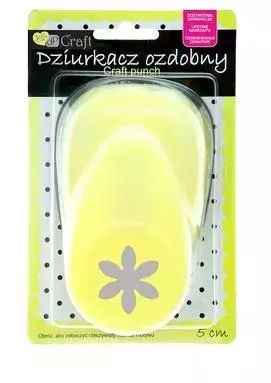 Dziurkacz ozdobny 5cm stokrotka 2. Dalprint