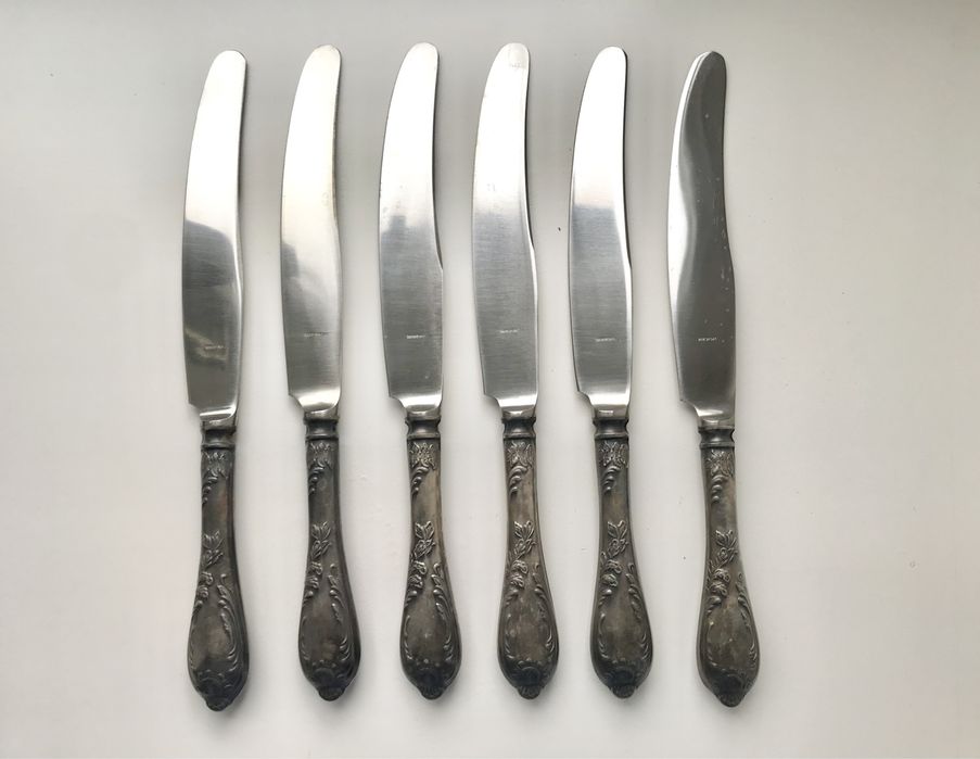 Набор столовых приборов из мельхиора