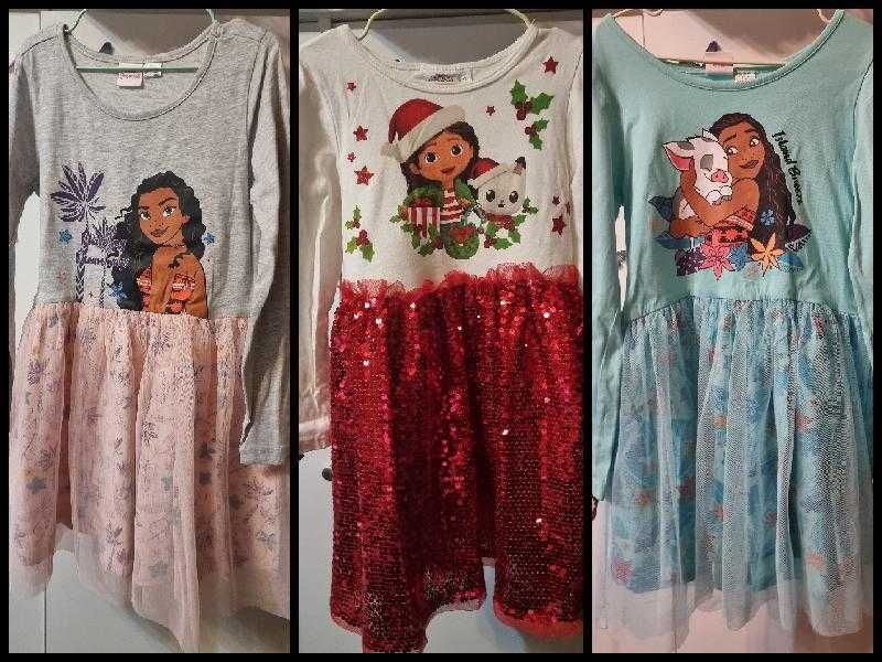 Ciuszki dla dziewczynki roz.122, 122/128 jesień-zima