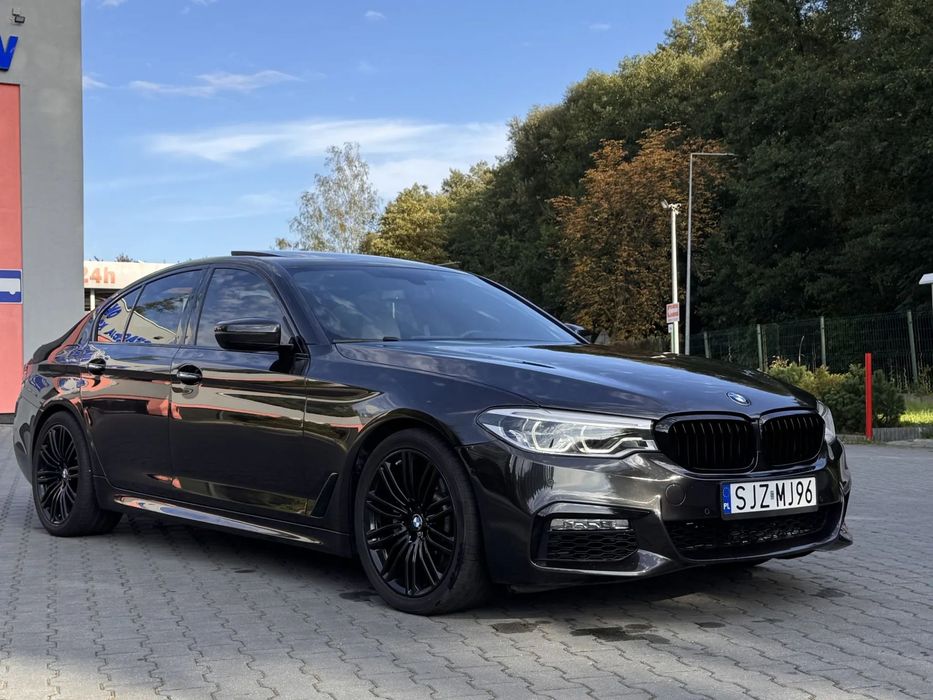 BMW Seria 5 BMW G30 M Pakiet 540i 340 KM | 2017 | Dobrze wyposażona