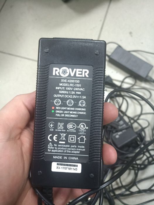 Зарядные устройства гироскутер, найнбот, электросамокатов: новые и б/у